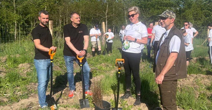 Wolontariusze KGHM dla środowiska – tysiące nowych sadzonek przy Hucie Miedzi Głogów Wolontariusze KGHM dla środowiska – tysiące nowych sadzonek przy Hucie Miedzi Głogów