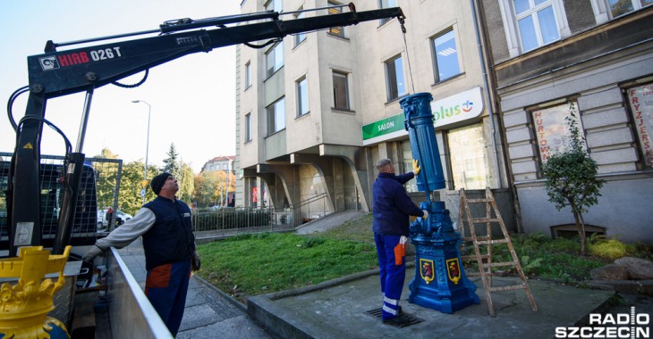 Zabytkowe pompy w Szczecinie odzyskują blask