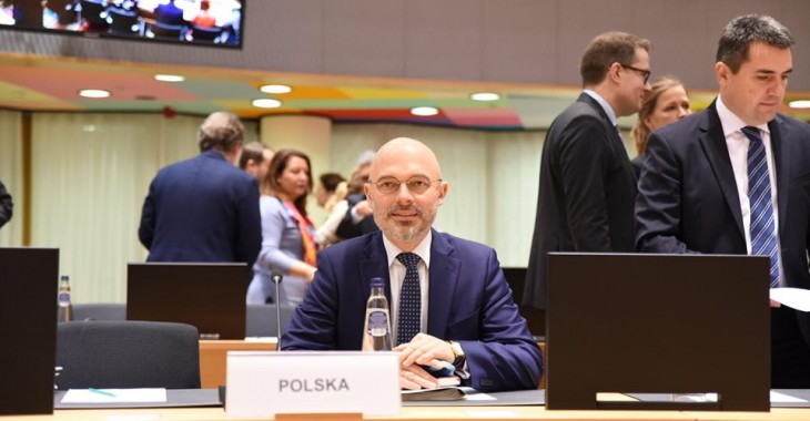 Minister klimatu Michał Kurtyka na Radzie ENVI Minister klimatu Michał Kurtyka na Radzie ENVI